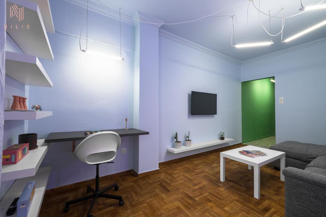 Colorful, Nilie Hospitality Mgmt Apartment เทสซาโลนิกิ ภายนอก รูปภาพ